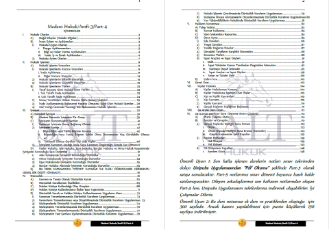 Medeni Hukuk Amfi 3 1. Dönem Not Seti (2020-2021)-DEÜ-Konu Anlatım Kitapçığı
