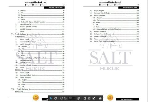 Ceza Genel Hukuku 1. Ve 2.Öğretim 2. Dönem Part-2 (2022-2023)-İÜHF-Konu Anlatım Kitapçığı