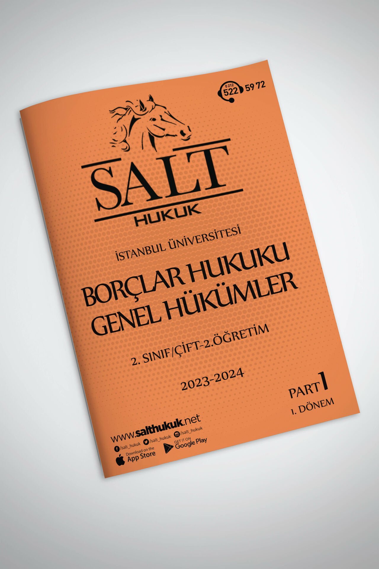 Borçlar Genel Hukuku Çift-2.Öğretim 1. Dönem Part-1 (2023-2024)-İÜHF-Konu Anlatım Kitapçığı