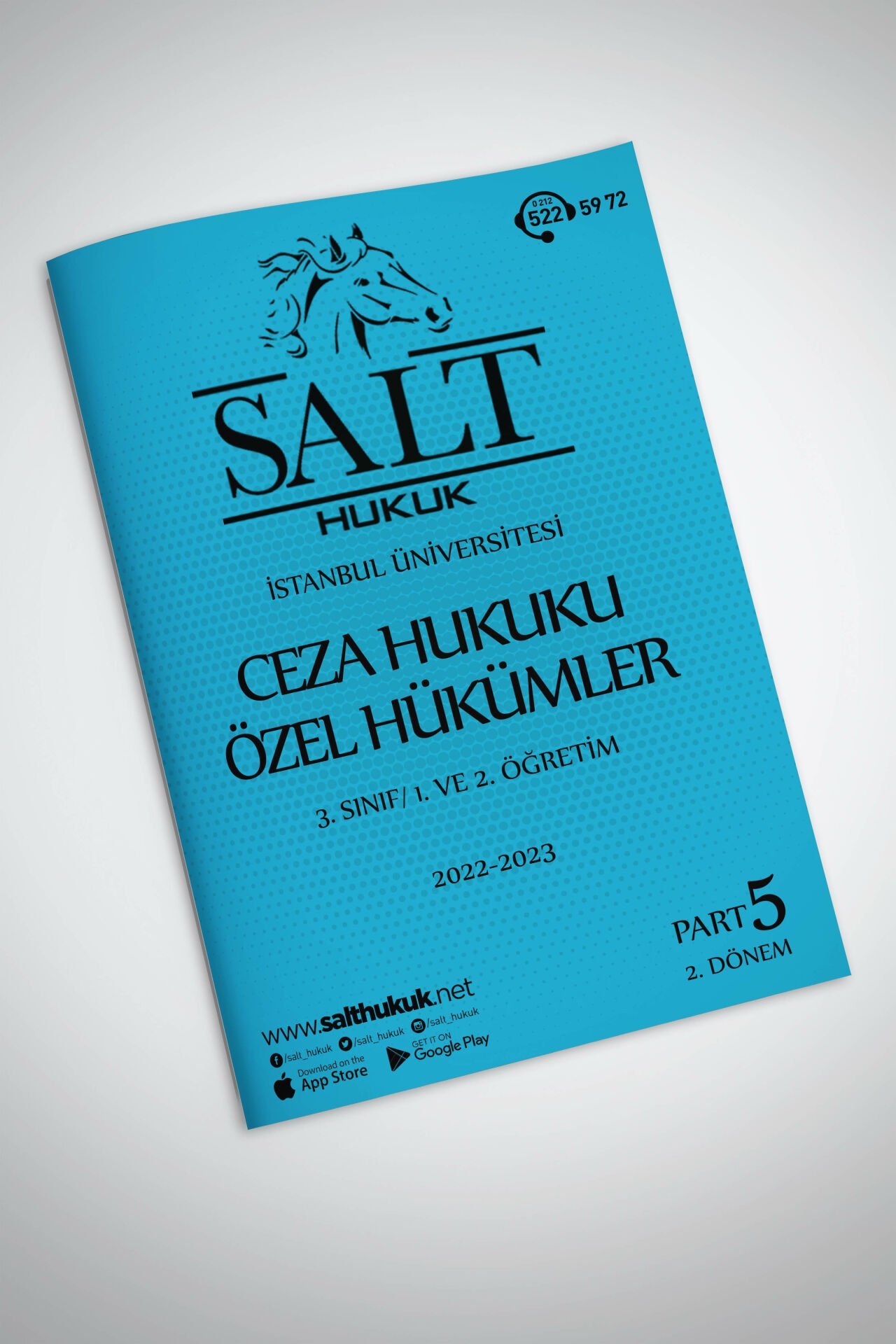 Ceza Özel Hukuku 1. Ve 2.Öğretim 2. Dönem Part-5 (2022-2023)-İÜHF-Konu Anlatım Kitapçığı