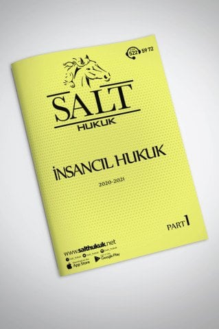 İNSANCIL HUKUK VİZE PART-1 2020-2021-Konu Anlatım Kitapçığı