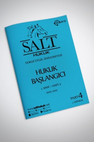 Hukuk Başlangıcı Amfi 2 1. Dönem Part-4 (2020-2021)-DEÜ-Konu Anlatım Kitapçığı