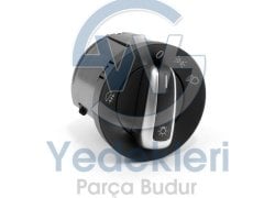 Volkswagen Scırocco Far Düğmesi 3C8941431B XSH (SİSSİZ) İTHAL / Eş Değer Ürün
