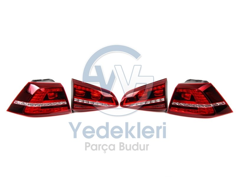 Golf 7 Stop Lambası Set Led`li 5G0945207/208/307F/308F