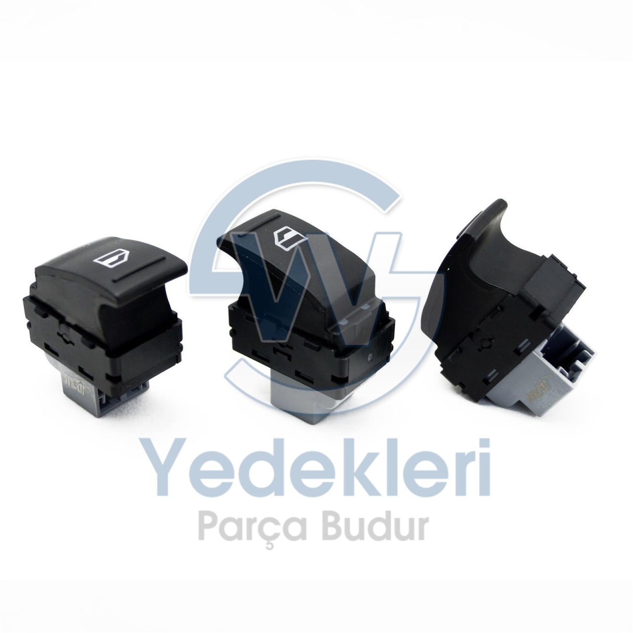 Volkswagen Transporter T6 Cam Açma Düğmesi (Yolcu) 7E0959855 9B9 - İTHAL / Eş Değer Ürün