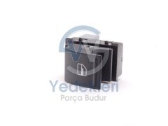 Volkswagen Scırocco Cam Açma Düğmesi (Yolcu) 7L6959855B REH - İTHAL / Eş Değer Ürün