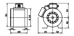 Helios RRK 250Ex Exproof Fan