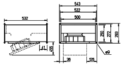 Helios KRW 225/2/50/25 Kanal Fanı