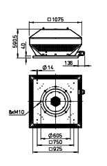 Helios RDD 560/4 Çatı Fanı