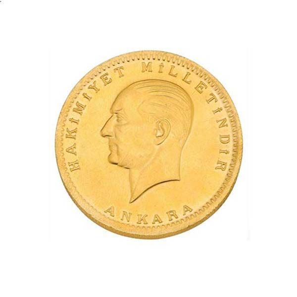 22 Ayar Eski Tarihli Cumhuriyet Ata Lira Altın