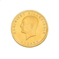 22 Ayar Eski Tarihli Cumhuriyet Ata Lira Altın