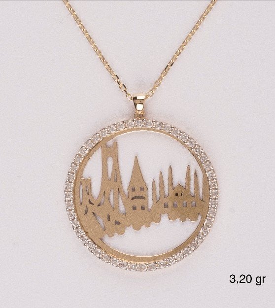 İstanbul 14 Ayar Altın Kolye
