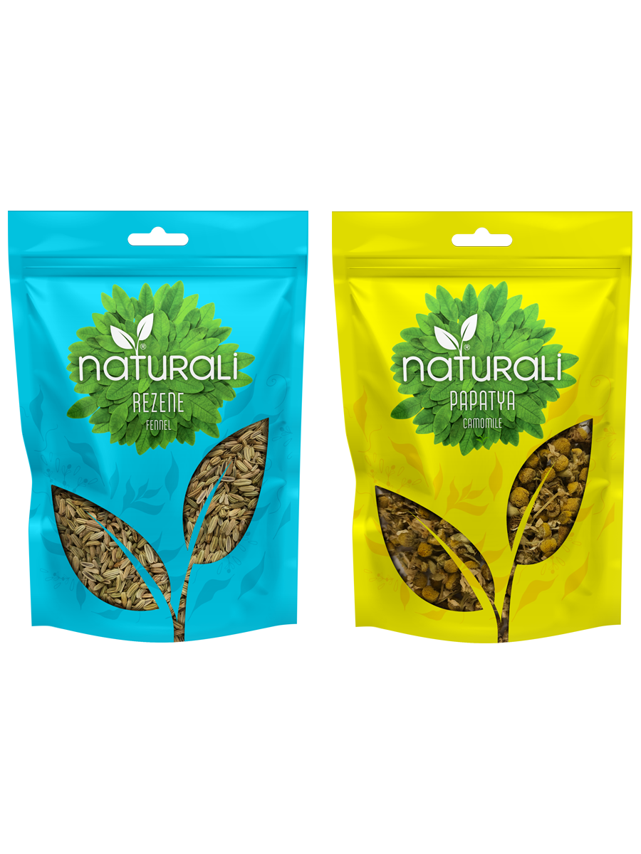 Naturali Papatya Çayı 50 Gr - Rezene Çayı 100 Gr