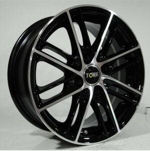 Megatork TORK 3139 6x14inç 4x100 et35 73.1 Silver Machined Çelik Jant