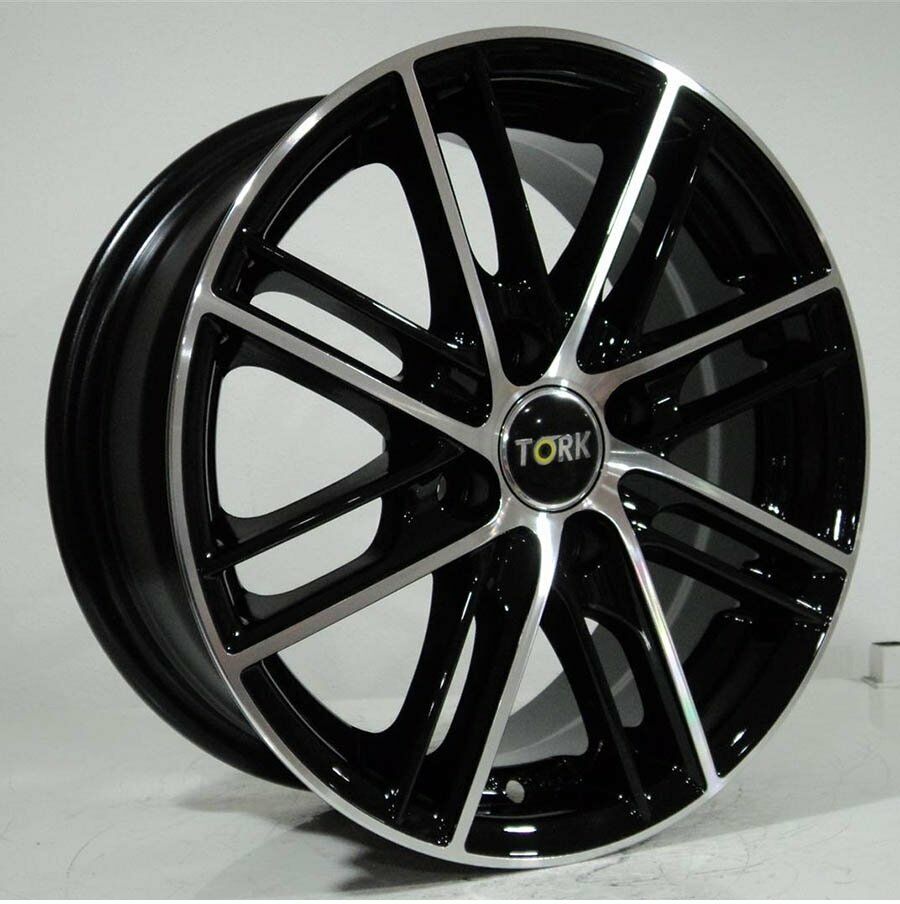 Megatork TORK 3139 6.5x15inç 4x100 et35 73.1 Silver Machined Çelik Jant