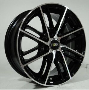 Megatork TORK 3139 6.5x15inç 4x100 et35 73.1 Silver Machined Çelik Jant