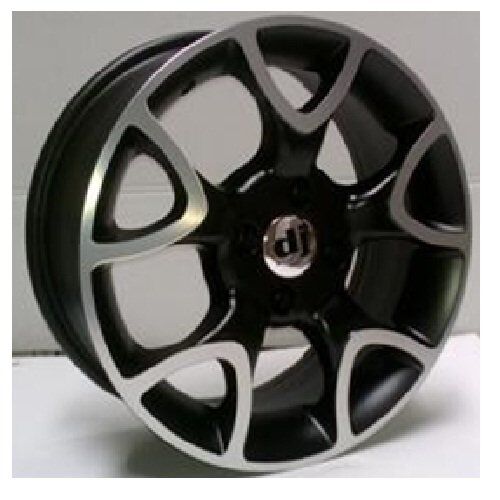 DJ 524 6.5x15inç 4x108 Black Diamond Çelik Jant PEJO FORD OPC JANTI