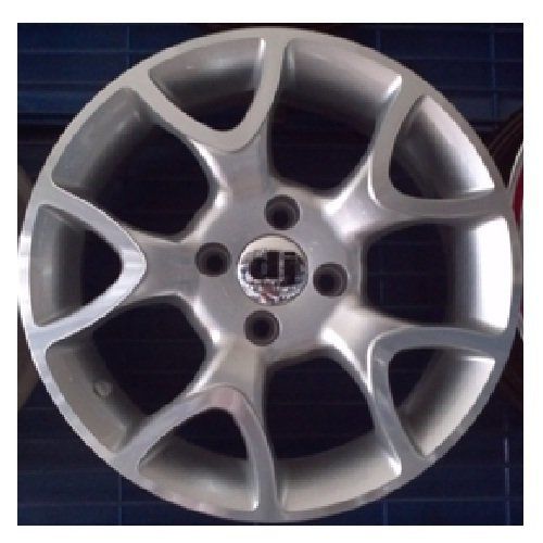 DJ 524 6.5x15inç 5x108 Silver Diamond Çelik Jant OPC JANTI