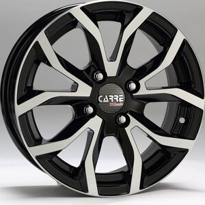 Carre 534 6.5x15inç 5x114.3  Black Diamond Çelik Jant