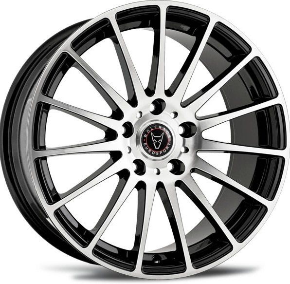 Carre CAR 843 8.5x18inç 5x120 et45 72.6 Black Machined Çelik Jant