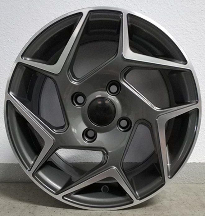DY 064 6x14inç 4x108 ET35 63.4 Gun Machıned Replika Çelik Jant