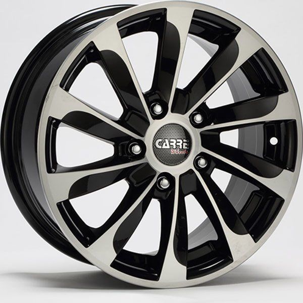 Carre 531 6.5x15inç 4x108 Black Diamond Çelik Jant FORD
