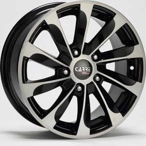 Carre 531 6.5x15inç 4x108 Black Diamond Çelik Jant FORD