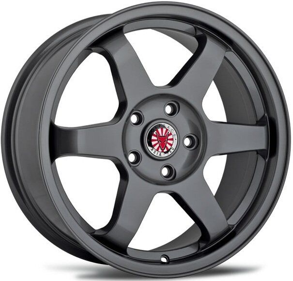 Carre CAR 837 8x18inç 5x100 et45 72.6 Black Machined Çelik Jant