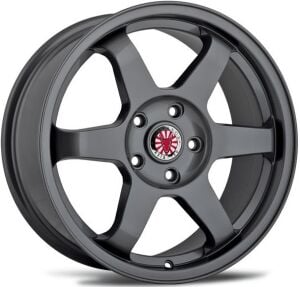 Carre CAR 837 8x18inç 5x100 et45 72.6 Black Machined Çelik Jant