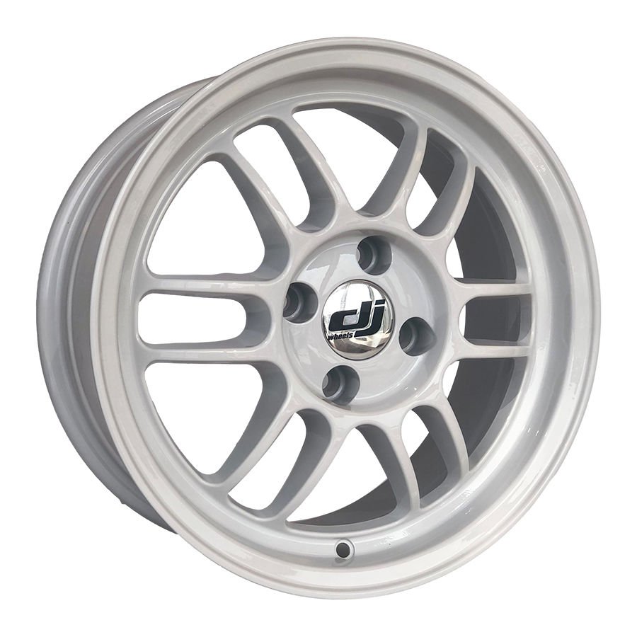 DJ 638 6.5x14inç 4x100 ET37 73.1 White Çelik Jant