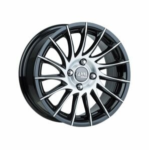 Carre CAR 803 8.5x18inç 5x112 et42 72.6 Black Machined Çelik Jant