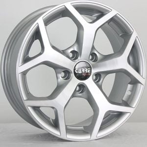 Carre 519 6.5x15inç 4x100 Silver Diamond Çelik Jant