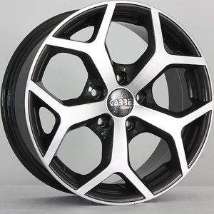 Carre 519 6.5x15inç 5x112 Black Diamond Çelik Jant