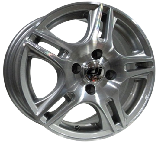 Dj DJ 424 6x14inç 4x108 et15 67.1 Sılver Diamond Çelik Jant