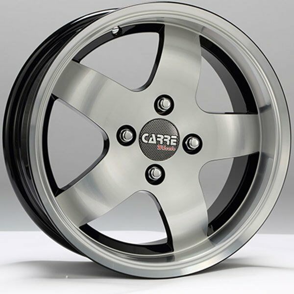 Carre 409 6x14inç 4x100 Black Diamond Çelik Jant