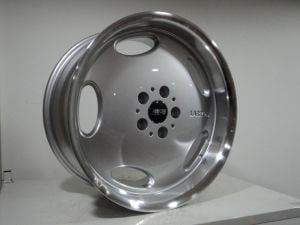 BCH 8250 8.5x18 inç 5x112 et35 66.6 Sılver Machined Çelik Jant