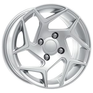 DY 064 6x14inç 4x108 ET35 63.4 Silver Machıned Replika Çelik Jant