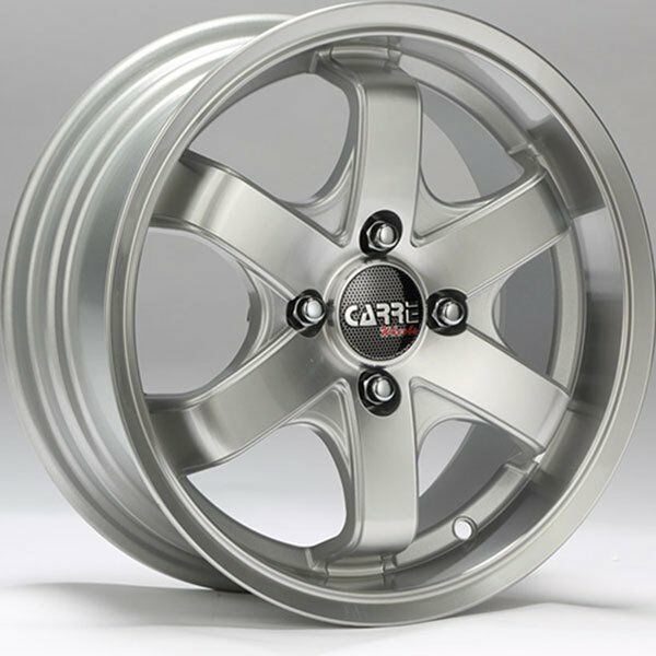 Carre 421 6x14inç 4x100 Silver Diamond Çelik Jant