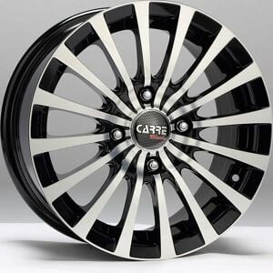 Carre 580 6.5x15inç 5X112 Black Diamond Çelik Jant