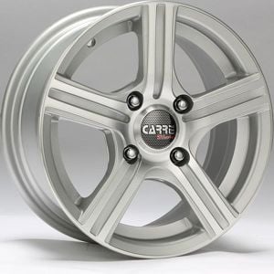 Carre 413 6x14inç 4x100 Silver Diamond Çelik Jant
