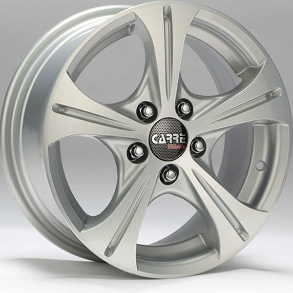 Carre 547 6.5x15inç 4x100 Silver Diamond Çelik Jant
