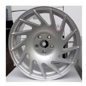 Powcan BK 945 8.5x18inç 5x108 Silver Machined Çelik Jant