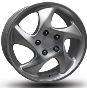 Powcan PR 014 5.5x14inç 4x100 ET35 73.1Silver Replika Çelik Jant