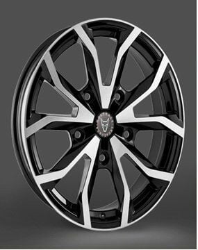 Carre CAR 834 8x18inç 5x100 et42 72.6 Black Machined Çelik Jant