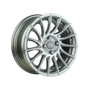 Carre CAR 403 5.5x14inç 4x100 et35 67.1 Black Machined Çelik Jant