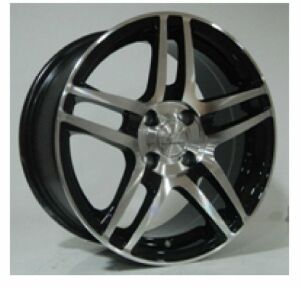 Tailong TL 1286 6x14inç 4x100 Black Machined Çelik Jant