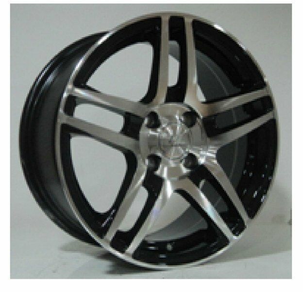 Tailong TL 1286 6.5x15inç 4x100 Black Machined Çelik Jant