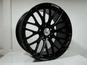 SLK 1475 8x18inç 5x112 et42 73.1 MAT BLACK Machined Çelik Jant