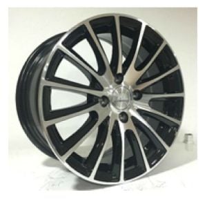 Tailong TL 1287 6x14inç 4x100 Black Machined Çelik Jant