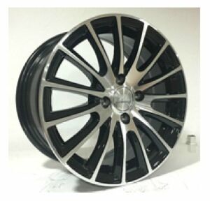 Tailong TL 1287 6.5x15inç 4x100 Black Machined Çelik Jant